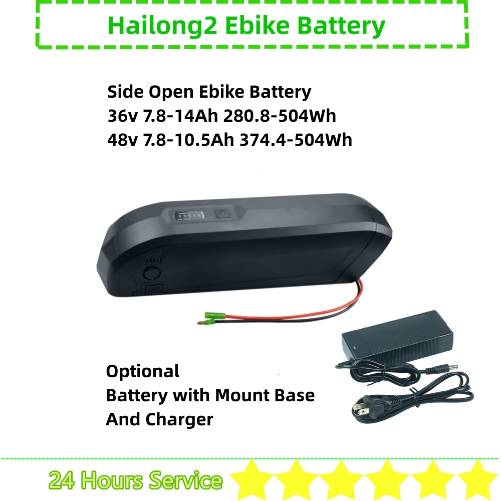 Ebike Battery 48V 20Ah Hailong - هايلونج 2 الجانب مفتوحة بطارية Ebike
