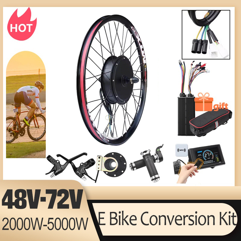 72V 5000W Hub Motor Kit - طقم تحويل الدراجة الكهربائية 72 فولت