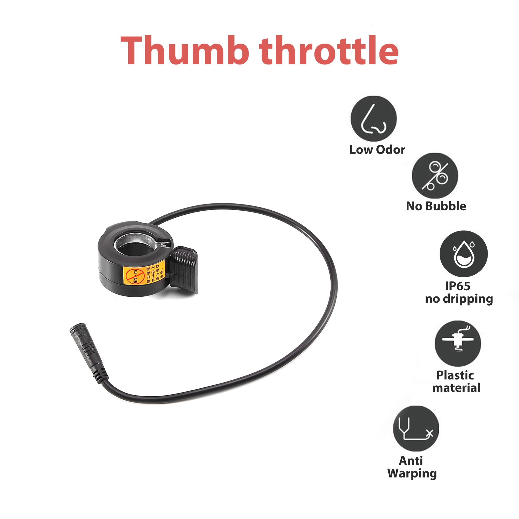 مقبض تسريع جديد من ABME لمحرك  - مراجعة Mid Drive Motor Kit 52V 1000W وسعره