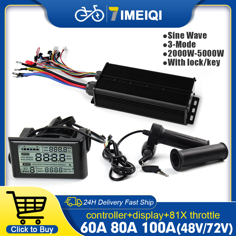 2000 واط-5000 واط 48 فولت-72 ف - مراجعة Sine Wave Controller 48V 72V 80A وسعره